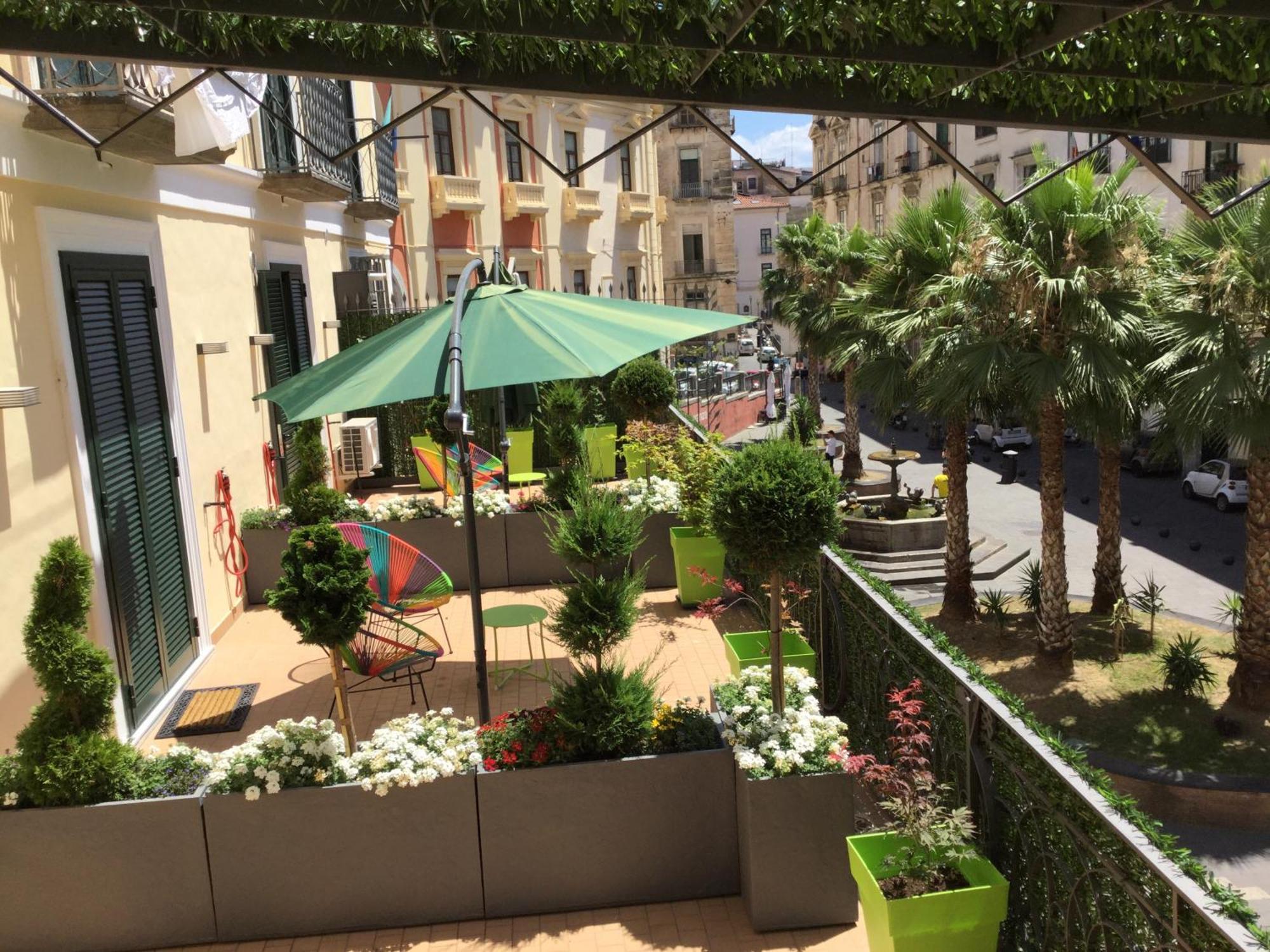 Roof Garden Bed and Breakfast Salerno Exteriör bild