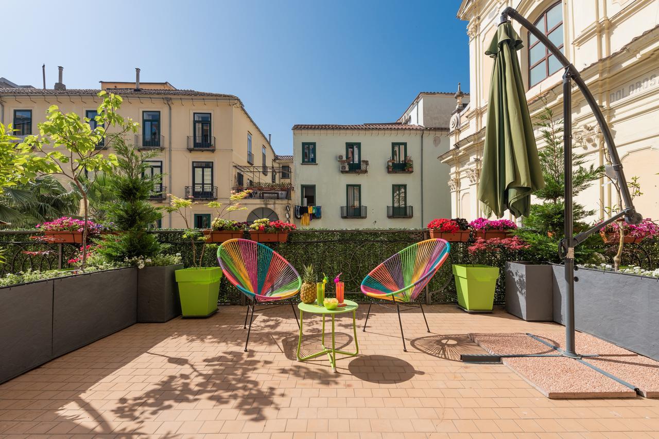 Roof Garden Bed and Breakfast Salerno Exteriör bild